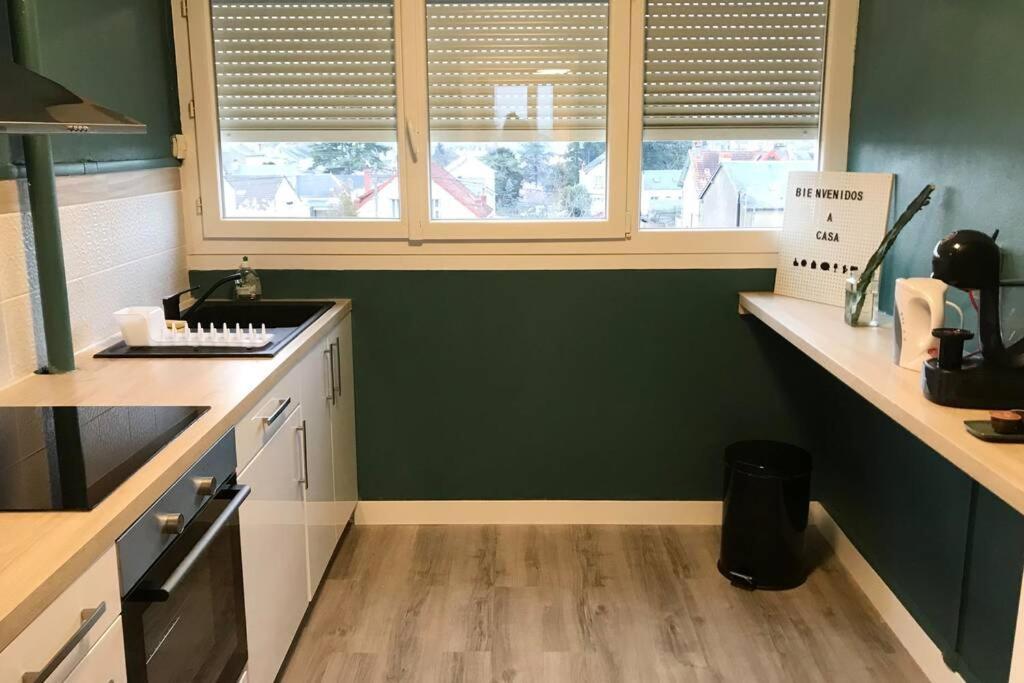 Serenidad - Appartement cosy 50m2 et Parking Chateauroux Bagian luar foto